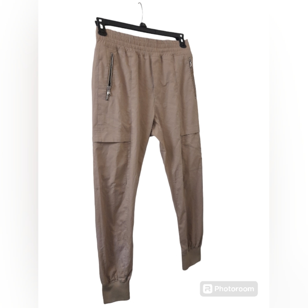 Wooyoungmi - Mens Khaki Style Drawstring Jogger Pants - Size: IT 46